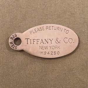 Tiffany & Co Sterling Silver Pendant